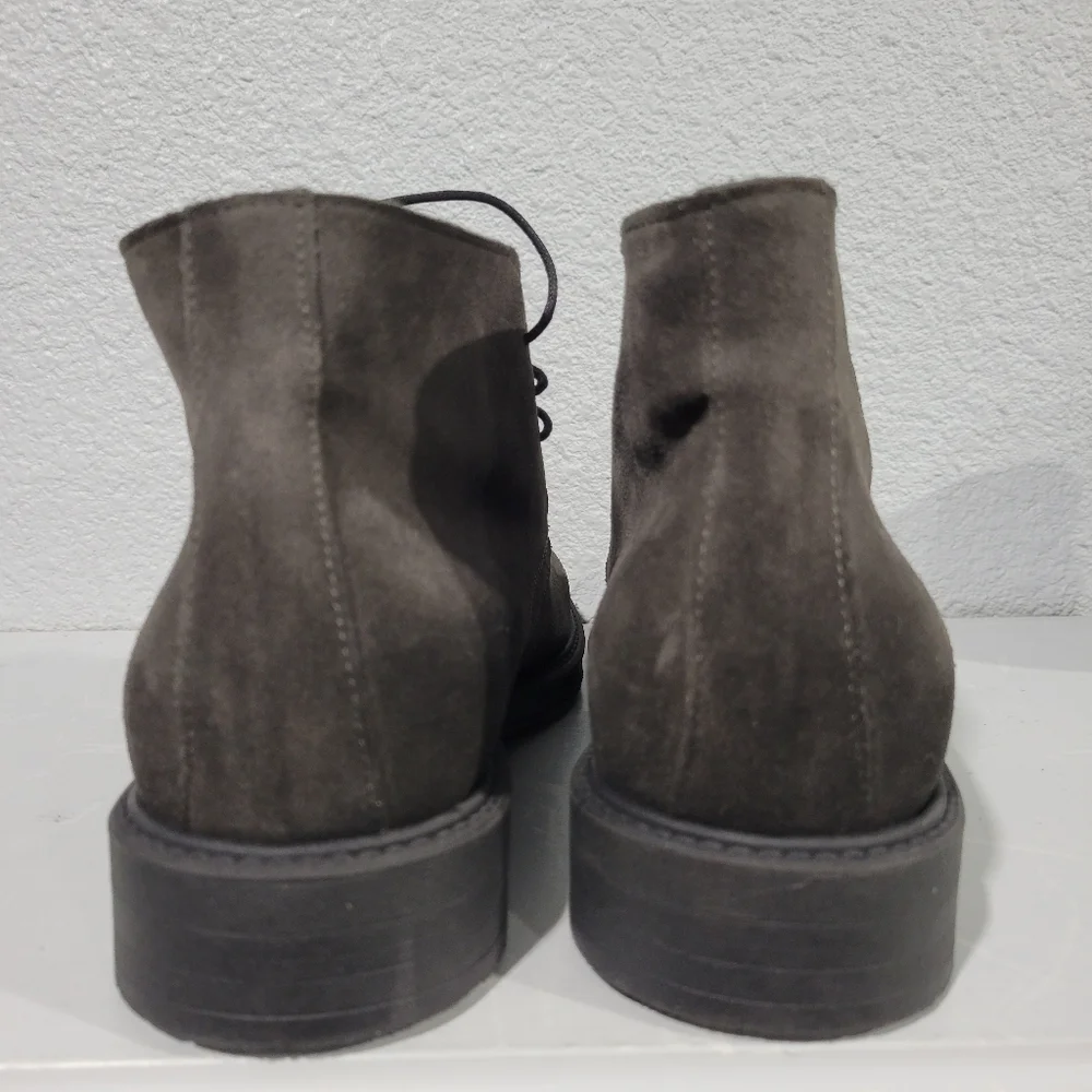 To Boot New York Adam Derrick Danil Chukka Men Size 7 Gray Suede Lace Up